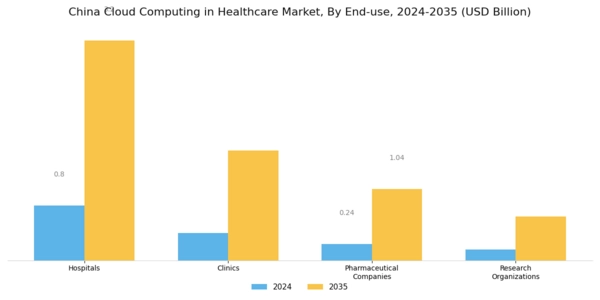 China Cloud Computing in Healthcare Market Segment Image 3