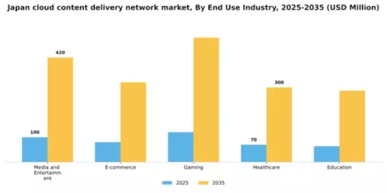 Japan Cloud Content Delivery Network Market Segment Image 2