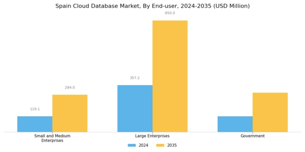 Spain Cloud Database Market Segment Image 3