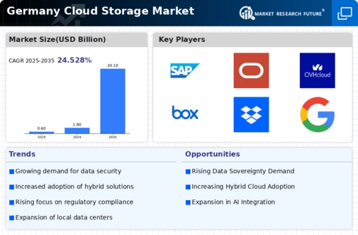 Germany Cloud Storage Market Infographic