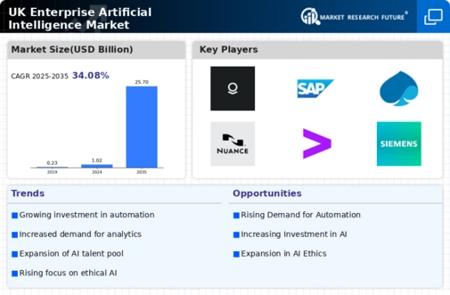 UK Enterprise Artificial Intelligence Market Infographic