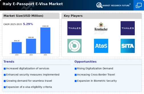 Italy E Passport E Visa Market Infographic