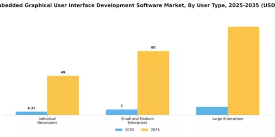 India Embedded Graphical User Interface Development Software Market Segment Image 3