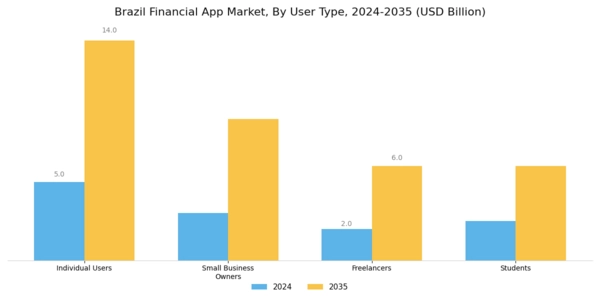 Brazil Financial App Market Segment Image 1