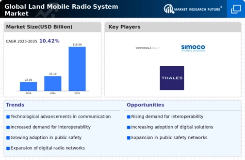 Land Mobile Radio Market Infographic