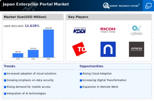 Japan Enterprise Portal Market Infographic
