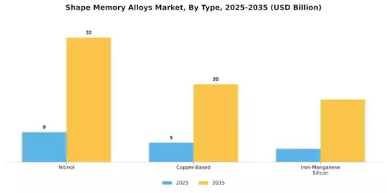 Shape Memory Alloys Market Segment Image 1