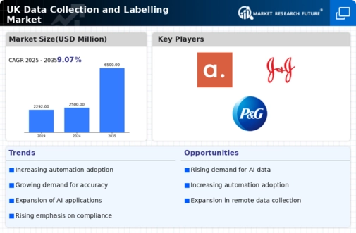 UK Data Collection Labelling Market Infographic