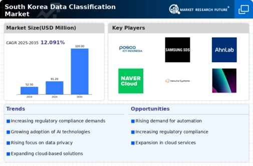 South Korea Data Classification Market Infographic