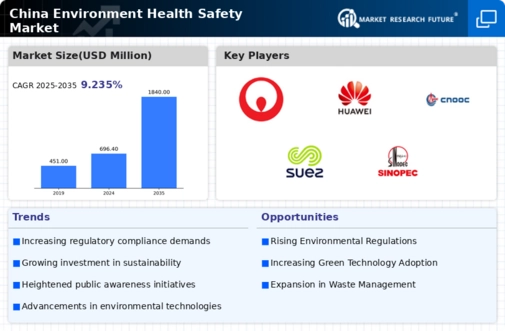 China Environment Health Safety Market Infographic