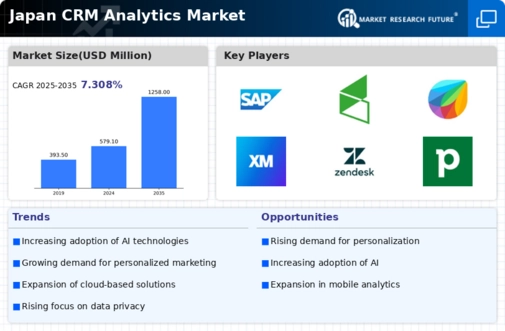 Japan Crm Analytics Market Infographic