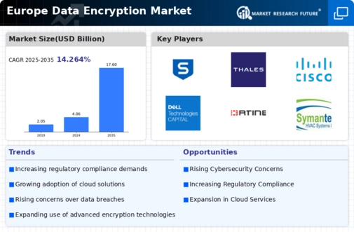 Europe Data Encryption Market Infographic