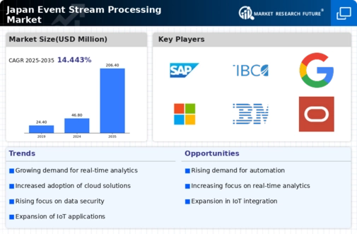 Japan Event Stream Processing Market Infographic