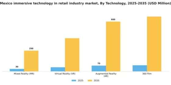 Mexico Immersive Technology In Retail Industry Market Segment Image 2