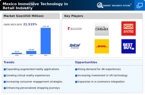 Mexico Immersive Technology In Retail Industry Market Infographic