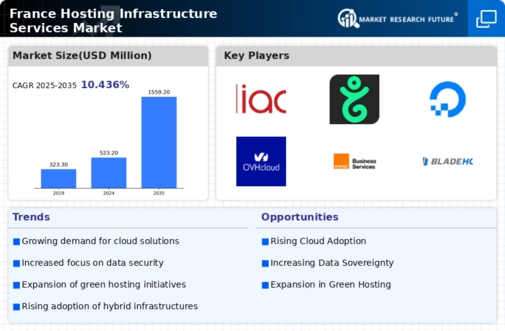 France Hosting Infrastructure Services Market Infographic