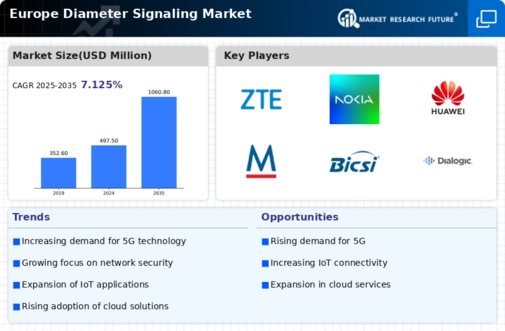 Europe Diameter Signaling Market Infographic