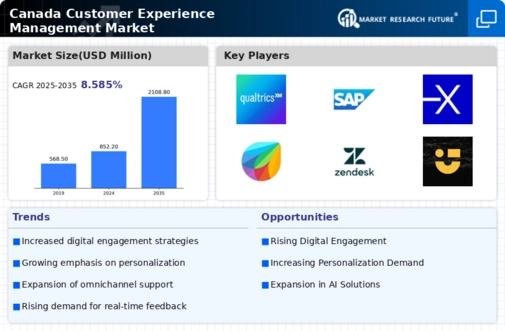 Canada Customer Experience Management Market Infographic