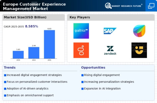 Europe Customer Experience Management Market Infographic
