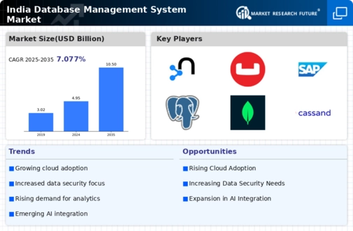India Database Management System Market Infographic