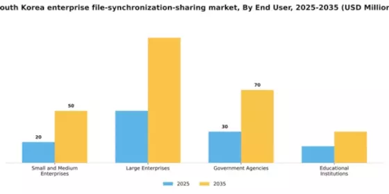 South Korea Enterprise File Synchronization Sharing Market Segment Image 2