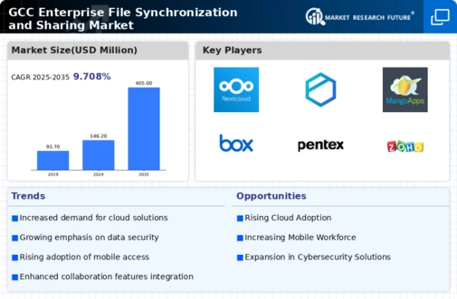 GCC Enterprise File Synchronization Sharing Market Infographic