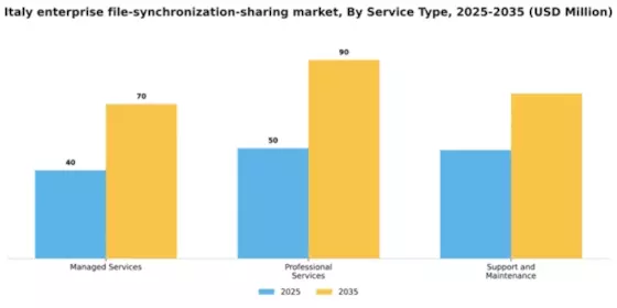Italy Enterprise File Synchronization Sharing Market Segment Image 3
