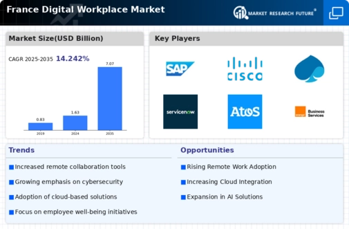 France Digital Workplace Market Infographic