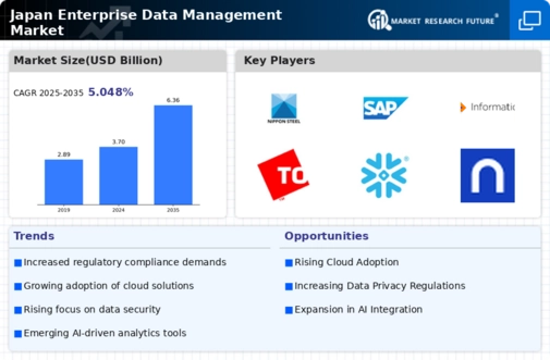 Japan Enterprise Data Management Market Infographic