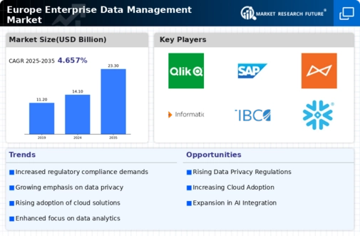Europe Enterprise Data Management Market Infographic