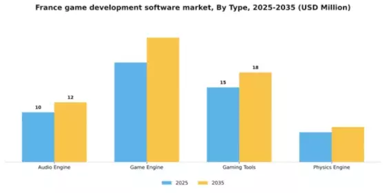 France Game Development Software Market Segment Image 2