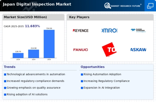 Japan Digital Inspection Market Infographic