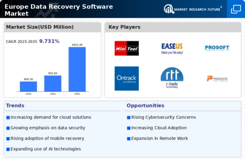 Europe Data Recovery Software Market Infographic