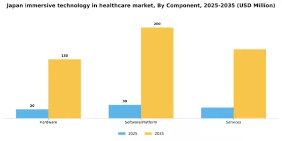 Japan Immersive Technology in Healthcare Market Segment Image 1
