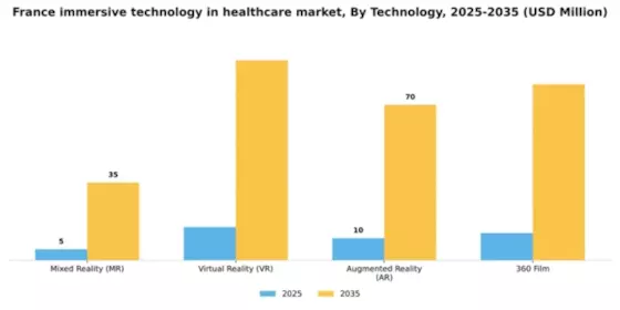 France Immersive Technology in Healthcare Market Segment Image 2