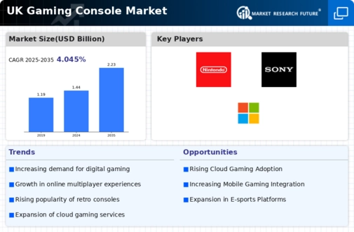 UK Gaming Console Market Infographic