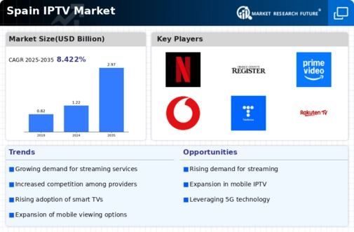 Spain Iptv Market Infographic
