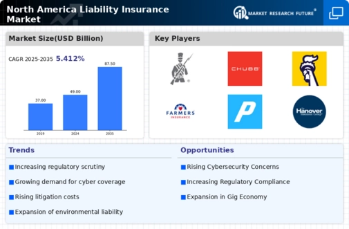 North America Liability Insurance Market Infographic