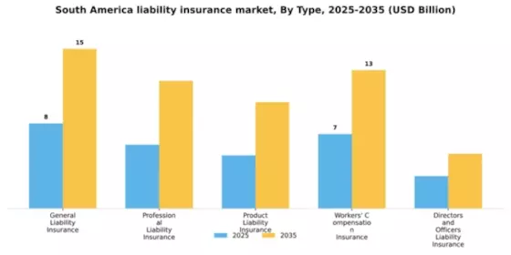South America Liability Insurance Market Segment Image 3