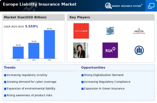 Europe Liability Insurance Market Infographic