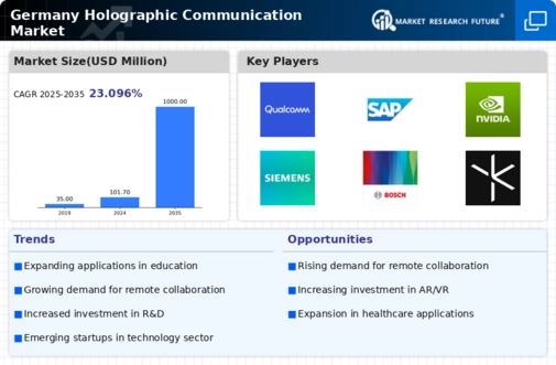 Germany Holographic Communication Market Infographic