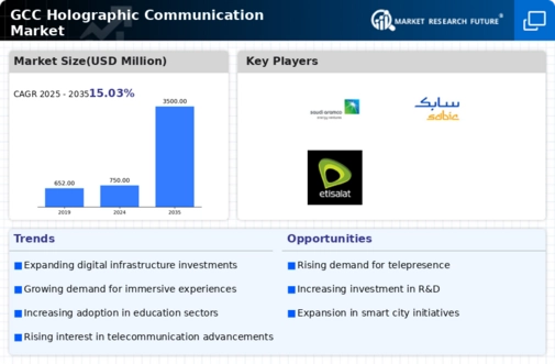 GCC Holographic Communication Market Infographic