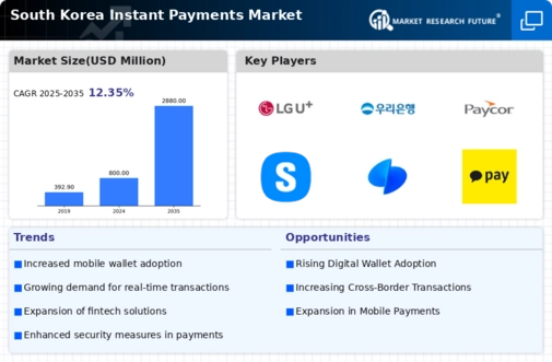 South Korea Instant Payments Market Infographic