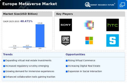 Europe Metaverse Market Infographic