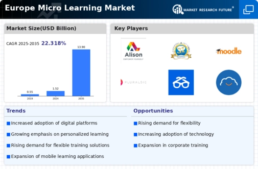 Europe Micro Learning Market Infographic