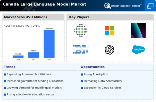 Canada Large Language Model Market Infographic