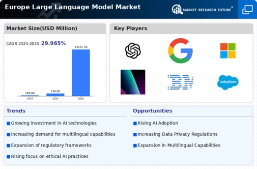 Europe Large Language Model Market Infographic