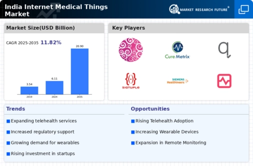 India Internet Medical Things Market Infographic