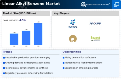 Linear Alkyl Benzene Market Infographic