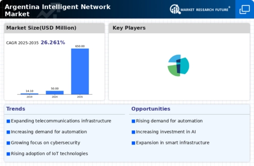 Argentina Intelligent Network Market Infographic